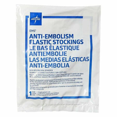 MEDLINE Knee Length Anti-Embolism Stocking, Small, Regular MDS160624H